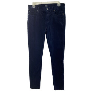 Citizens of Humanity Rocket Velvet Jeans Women 29 Blue Whimsigoth Hi Rise Skinny
